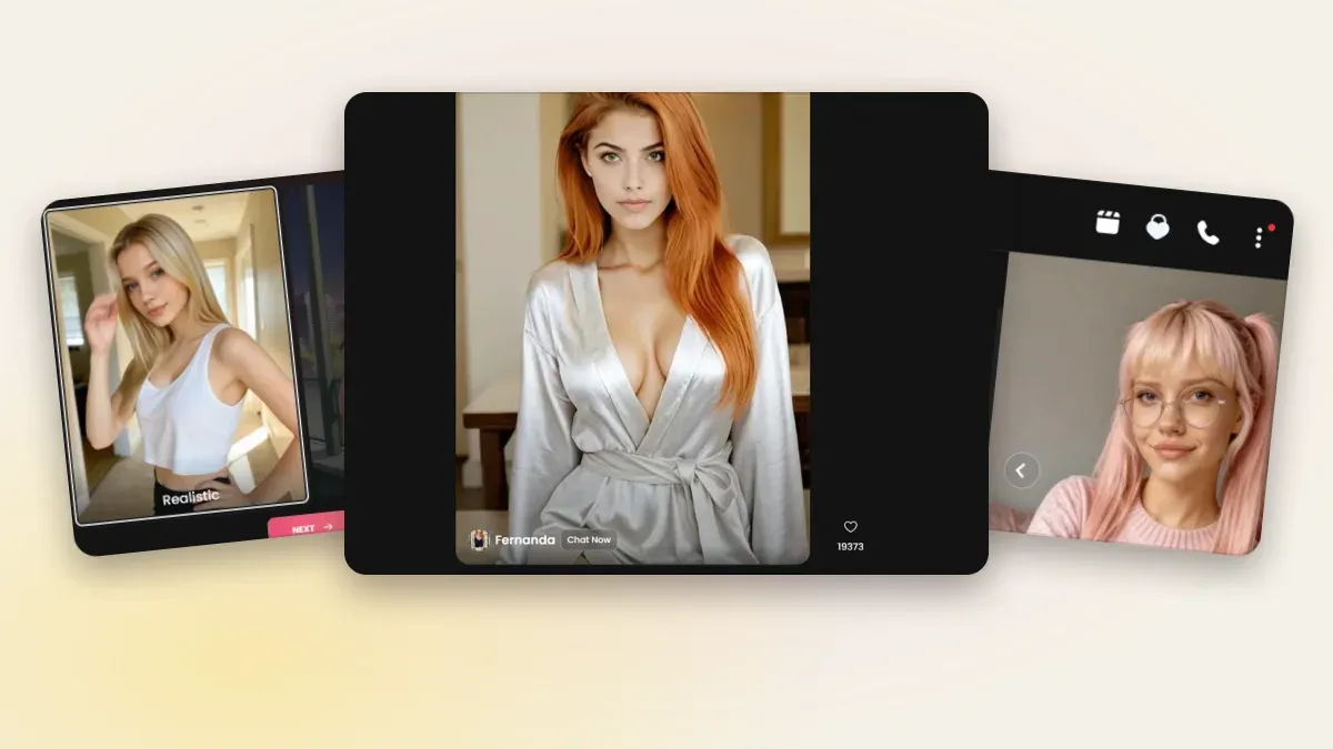 Charakter-Editor, Discover-Feed und Sprachanrufe in Candy AI